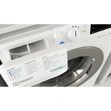 Indesit Πλυντήριο Ρούχων 9kg 1400 Στροφών BWE 91496X WSV Indesit Πλυντήριο Ρούχων 9kg 1400 Στροφών BWE 91496X WSV